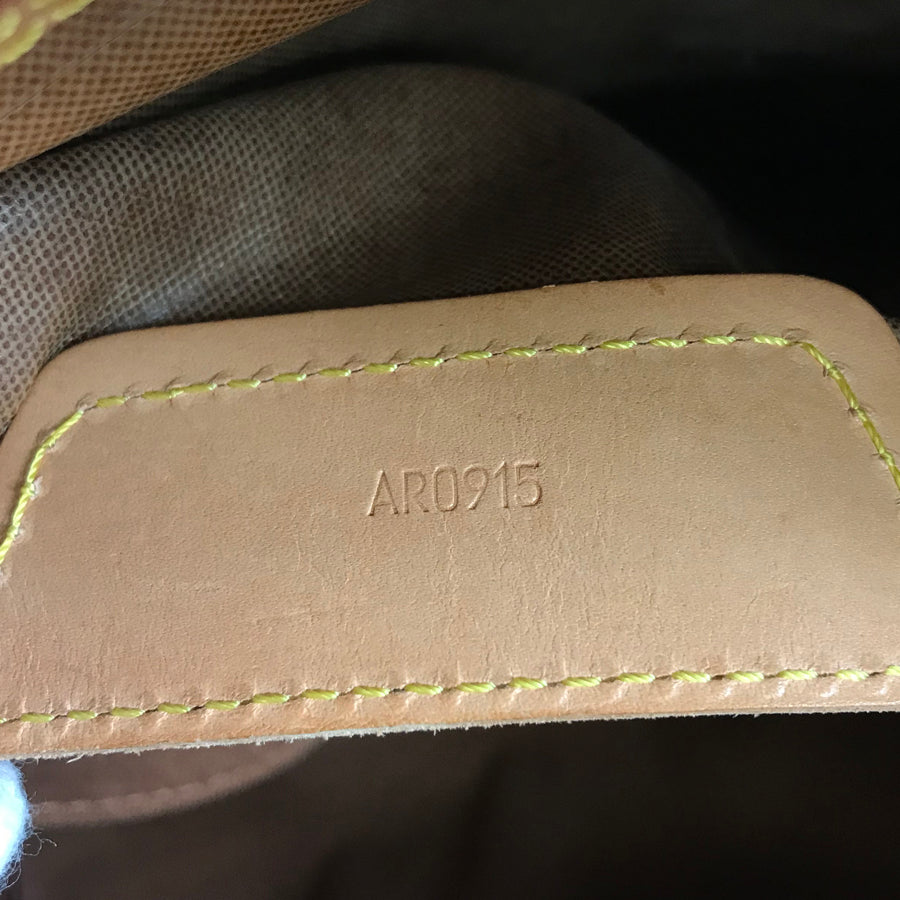LOUIS VUITTON Monogram Flannery 50 M51116 Boston bag