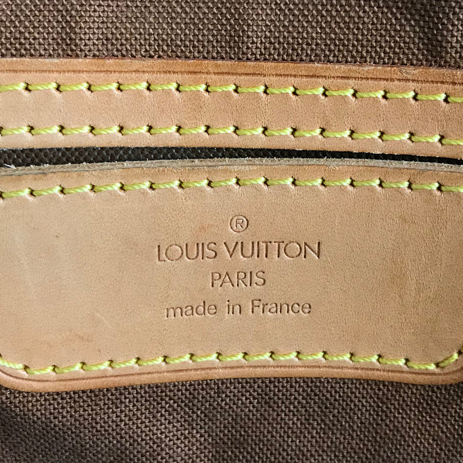 LOUIS VUITTON Monogram Flannery 50 M51116 Boston bag