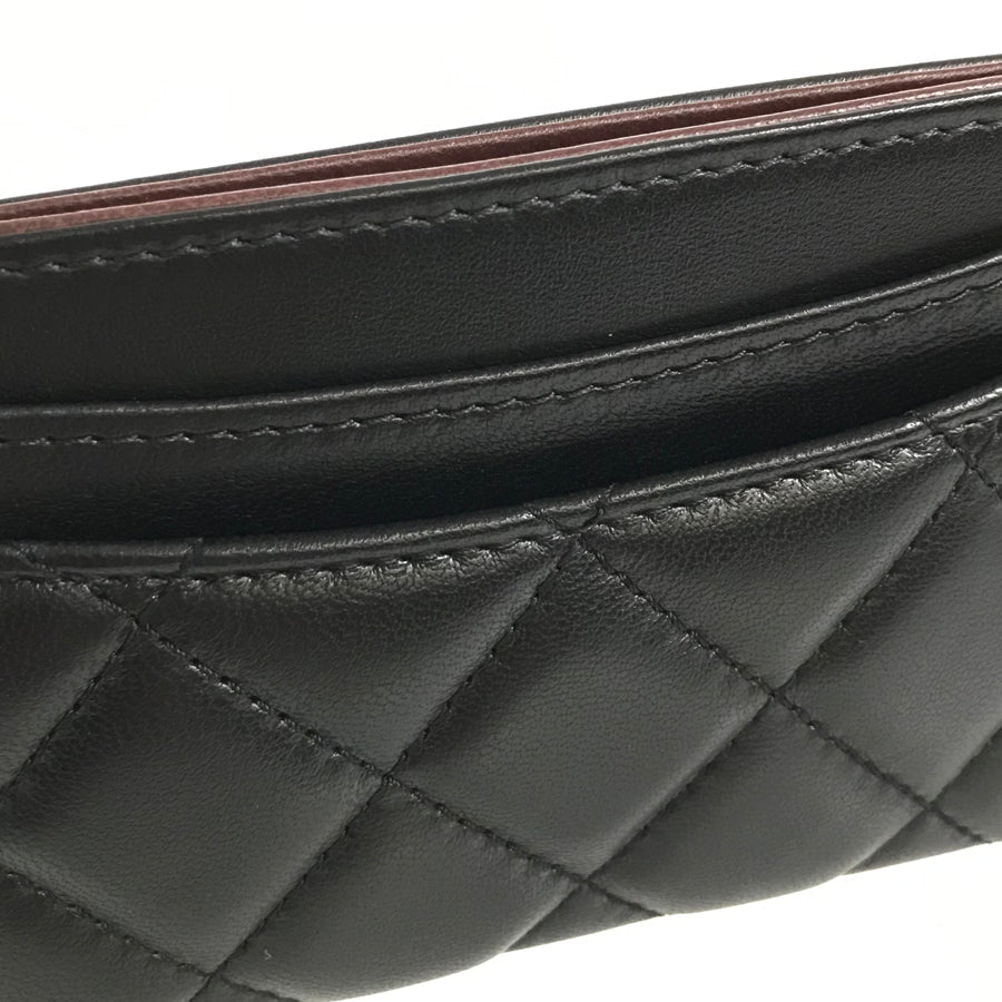 CHANEL Matelasse Card case