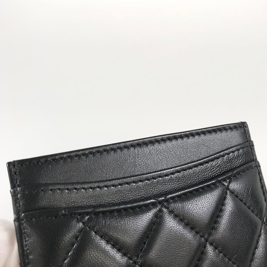 CHANEL Matelasse Card case