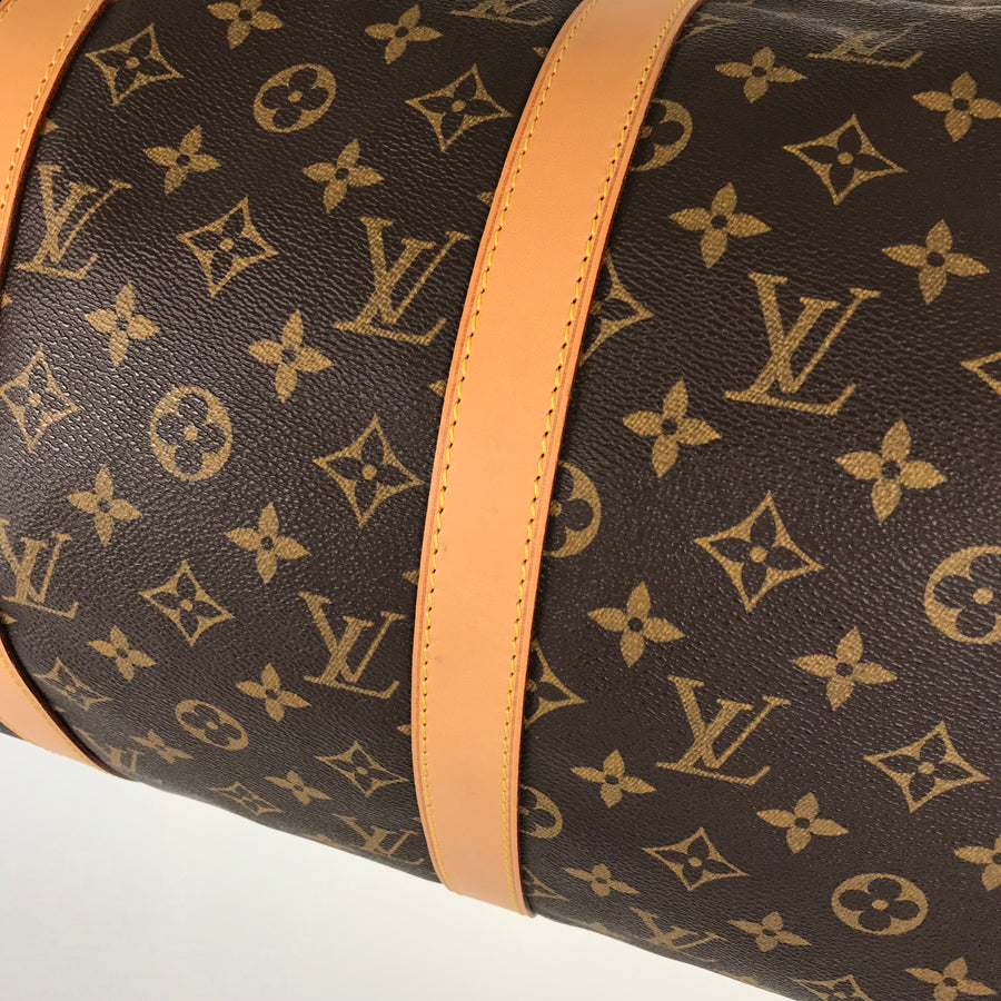 LOUIS VUITTON Monogram Keepall Bandouliere 50 M41416 Boston bag