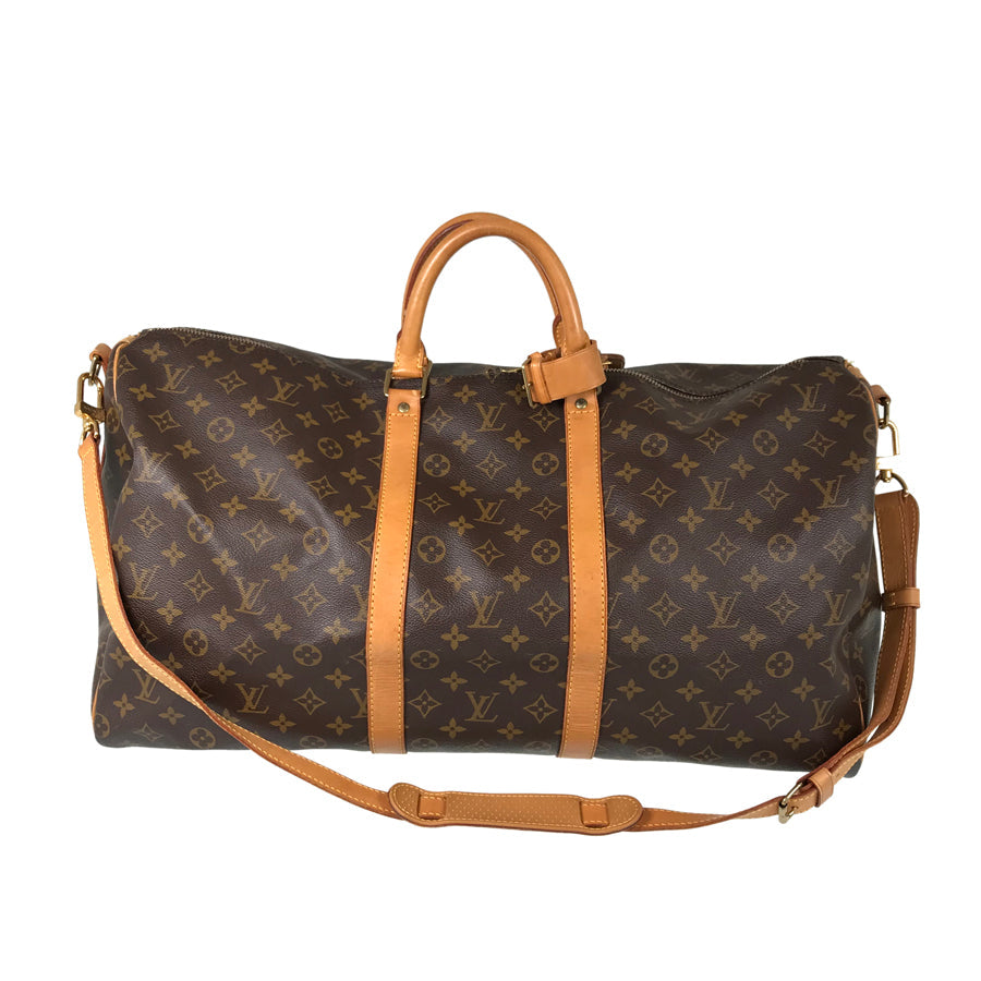 LOUIS VUITTON Monogram Keepall Bandouliere 55 M41414 Boston bag