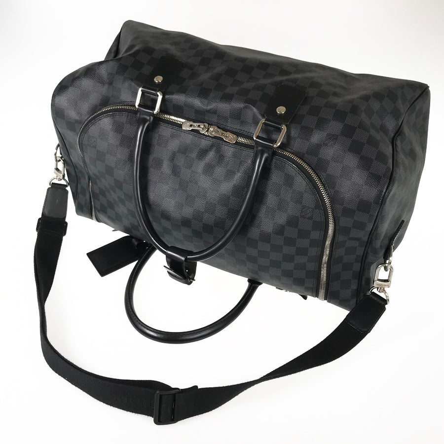 LOUIS VUITTON Damier Graphite Roadster 50 N48189 Boston bag
