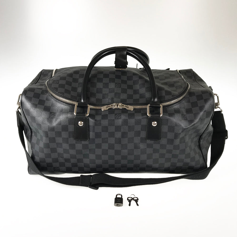 LOUIS VUITTON Damier Graphite Roadster 50 N48189 Boston bag