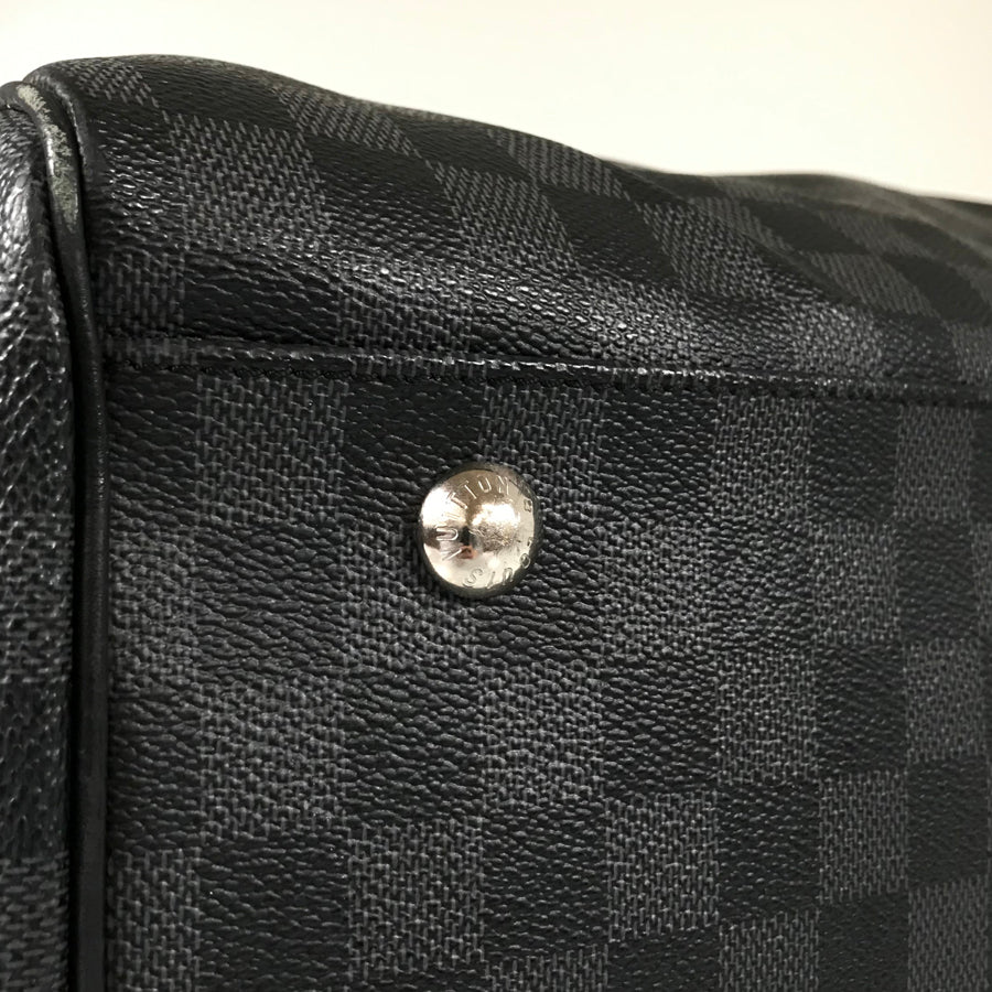 LOUIS VUITTON Damier Graphite Roadster 50 N48189 Boston bag
