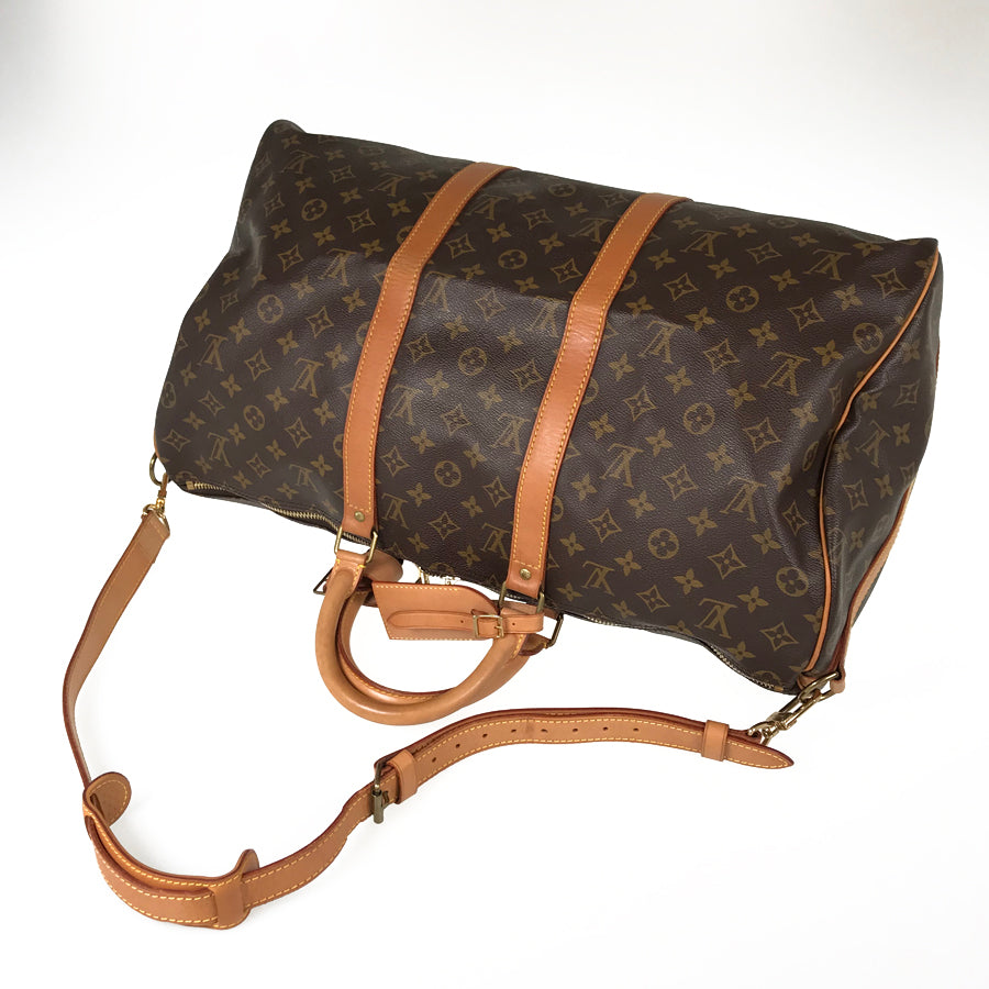 LOUIS VUITTON Monogram Keepall Bandouliere 50 M41416 Boston bag