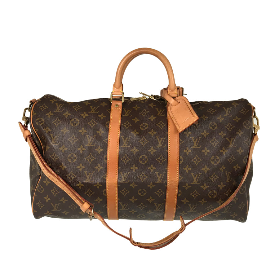 LOUIS VUITTON Monogram Keepall Bandouliere 50 M41416 Boston bag