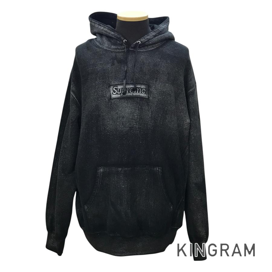 Supreme MM6 Margiela Foil Box Logo Hooded Sweatshirt Men's Hooded sweatshirt