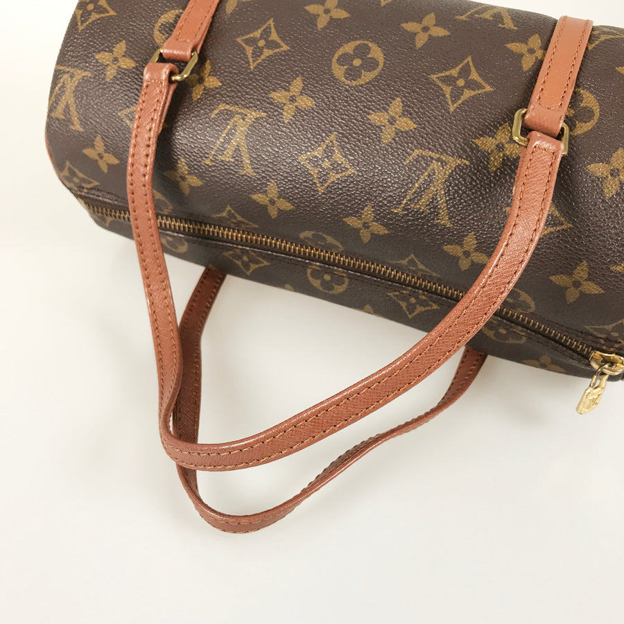 LOUIS VUITTON Monogram Old Papillon 26 M51366 Hand bag
