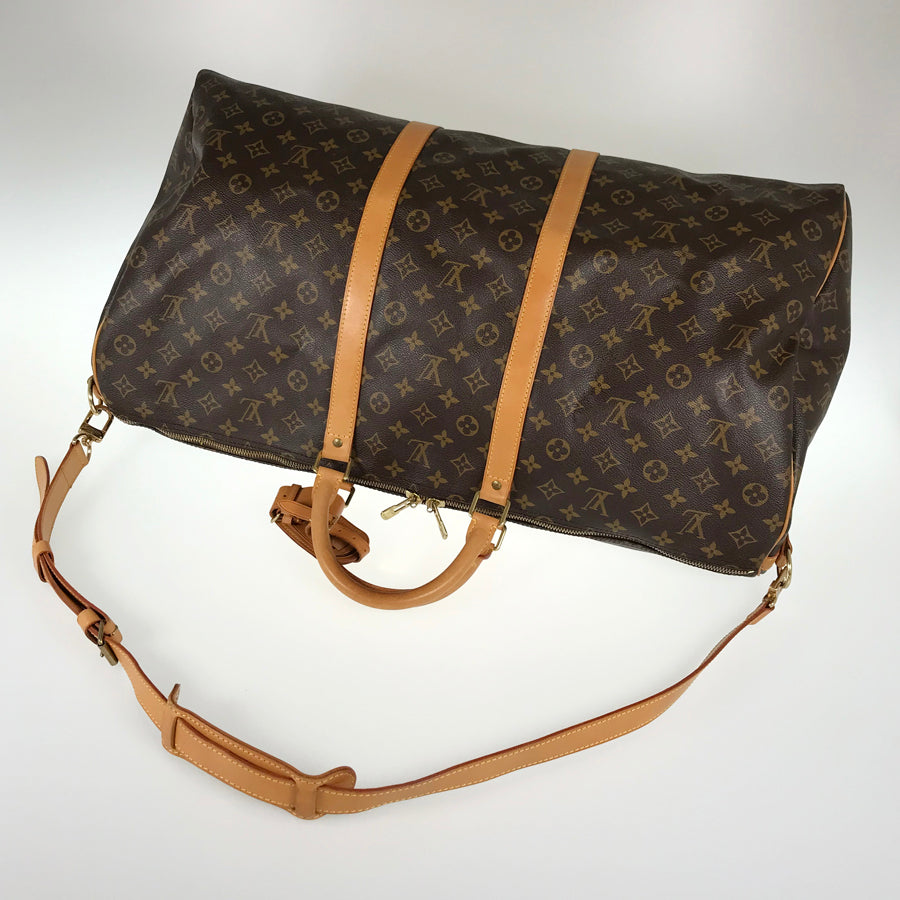 LOUIS VUITTON Monogram Keepall Bandouliere 60 M41412 Boston bag