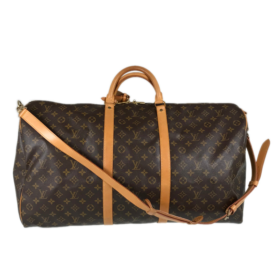 LOUIS VUITTON Monogram Keepall Bandouliere 60 M41412 Boston bag