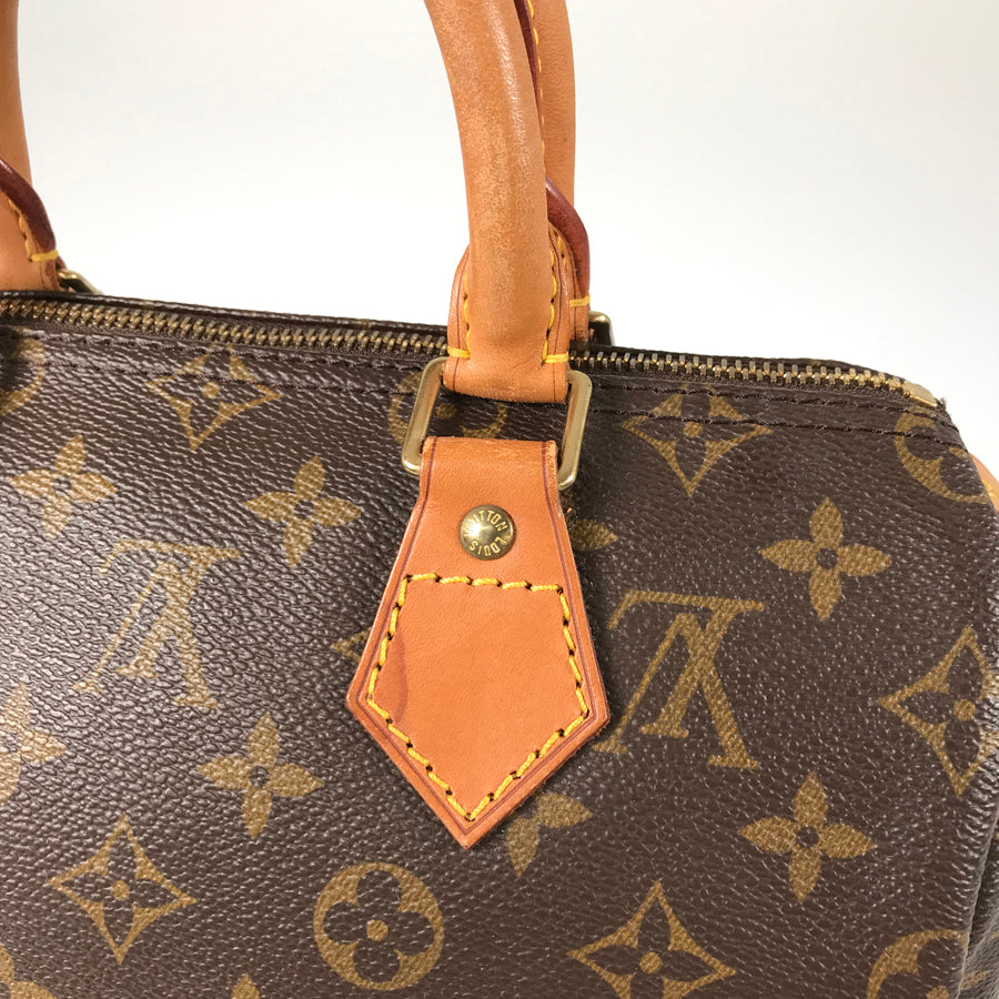 LOUIS VUITTON Monogram Speedy 25 M41528 Hand bag