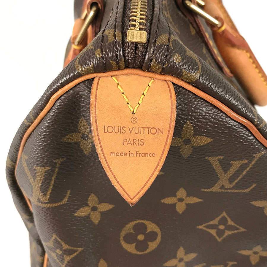 LOUIS VUITTON Monogram Speedy 25 M41528 Hand bag
