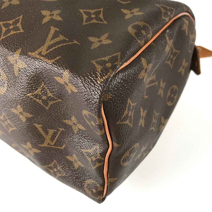 LOUIS VUITTON Monogram Speedy 25 M41528 Hand bag