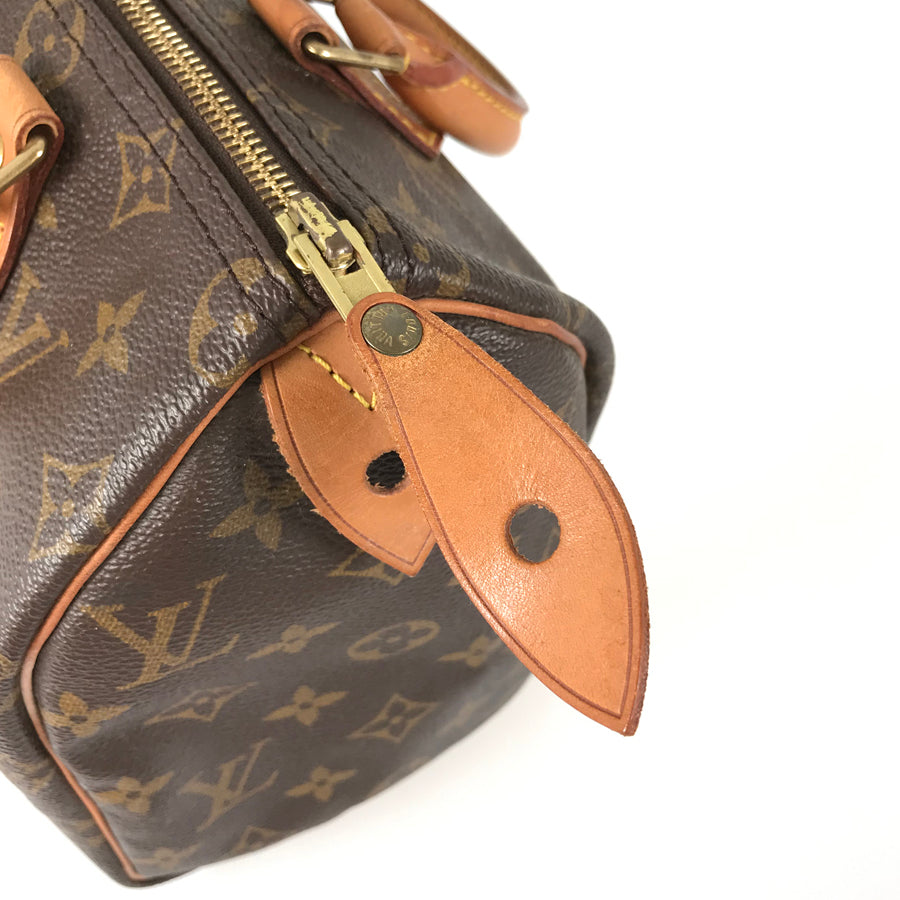 LOUIS VUITTON Monogram Speedy 25 M41528 Hand bag