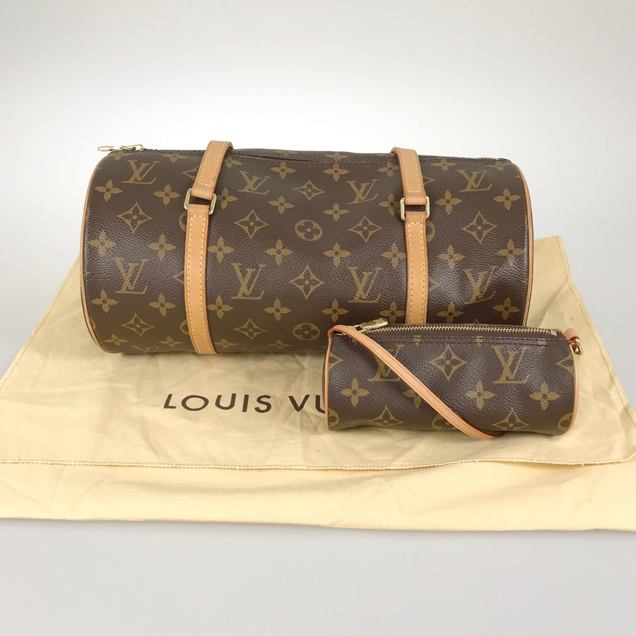 LOUIS VUITTON Monogram Papillon 30 M51385 Hand bag