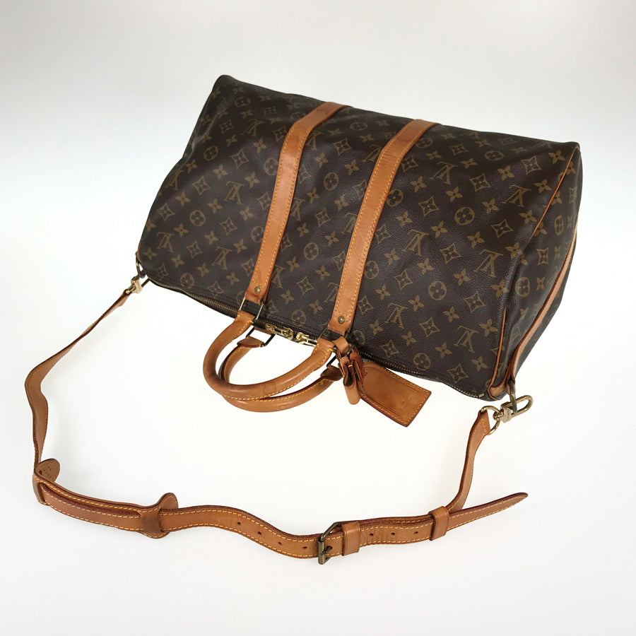 LOUIS VUITTON Monogram Keepall Bandouliere 45 M41418 Boston bag