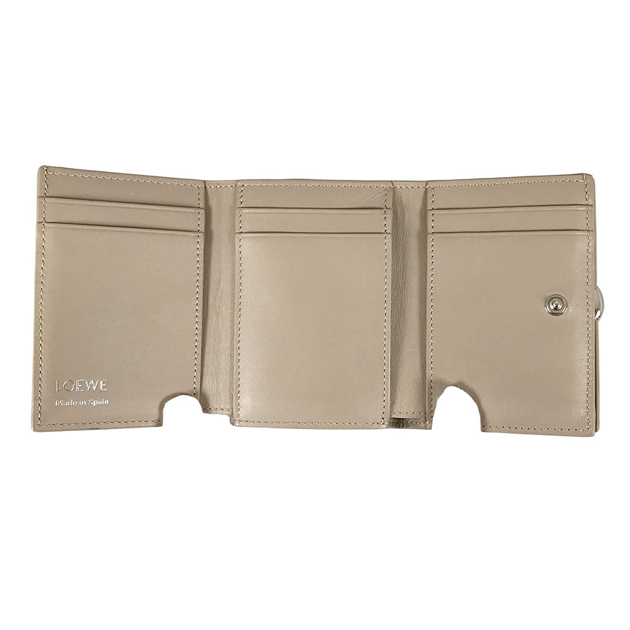 LOEWE Pebble Trifold Wallet CANBTR2X03 Trifold wallet