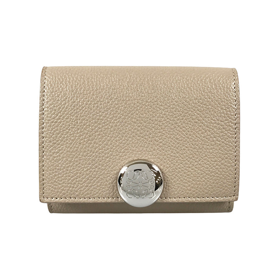 LOEWE Pebble Trifold Wallet CANBTR2X03 Trifold wallet