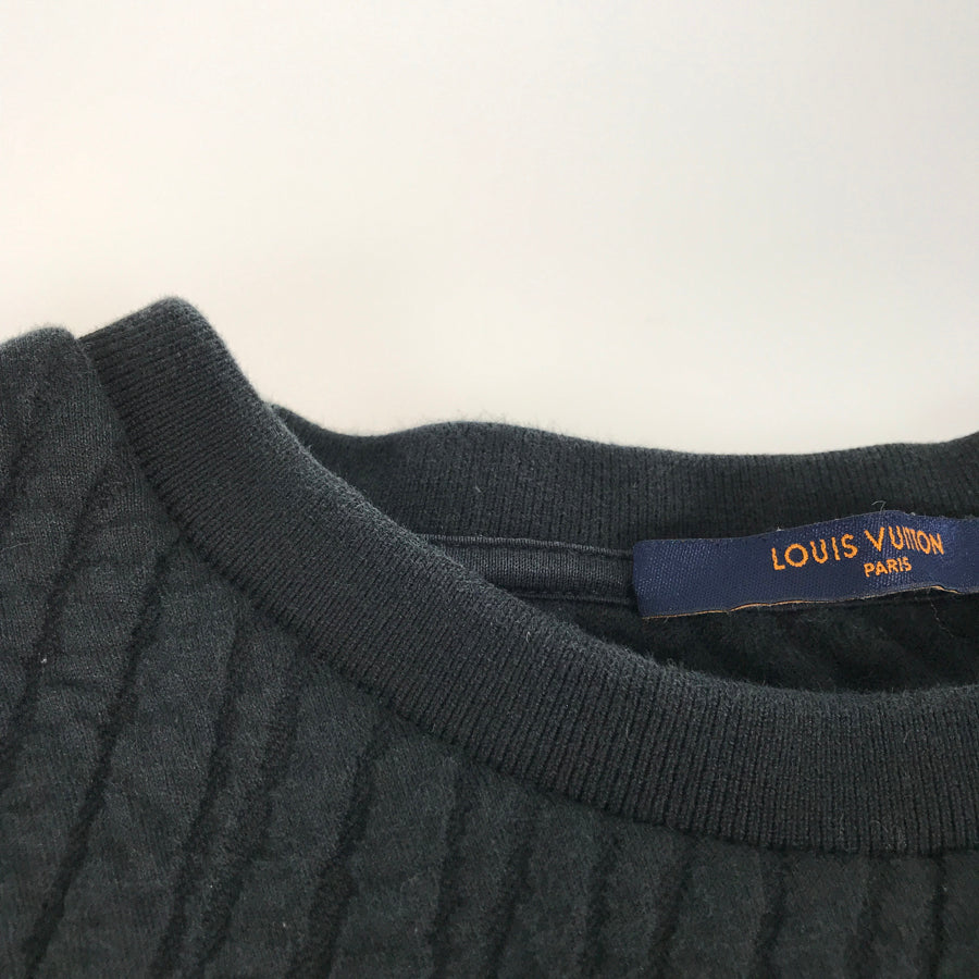 LOUIS VUITTON Monogram RM222V NS0 HNY02W Men's Sweatshirt