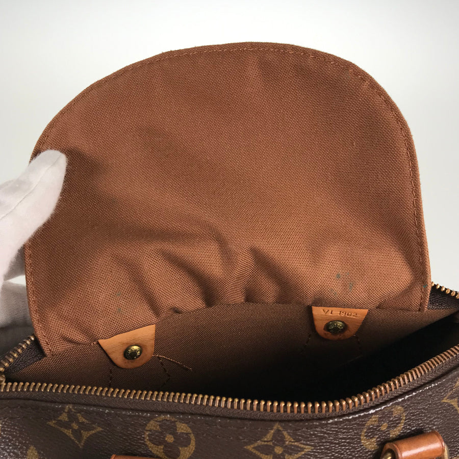 LOUIS VUITTON Monogram Speedy 25 M41528 Hand bag