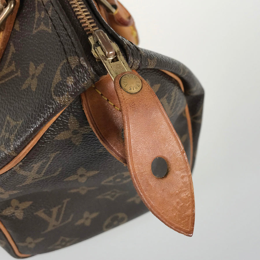 LOUIS VUITTON Monogram Speedy 25 M41528 Hand bag