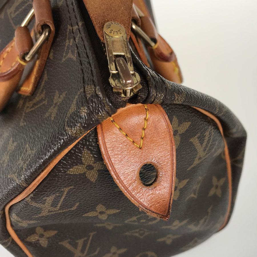 LOUIS VUITTON Monogram Speedy 25 M41528 Hand bag