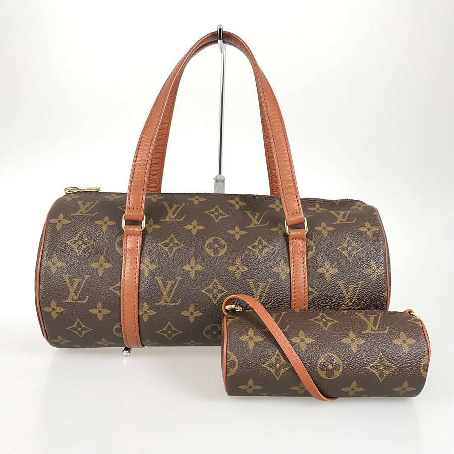 LOUIS VUITTON Monogram Old Papillon 30 M51365 Hand bag