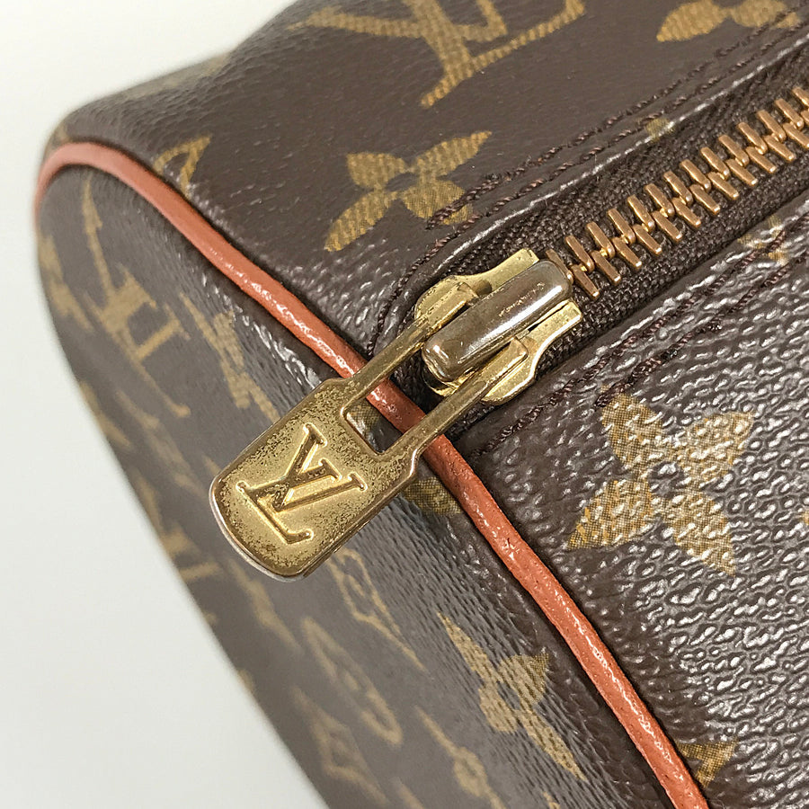 LOUIS VUITTON Monogram Old Papillon 30 M51365 Hand bag