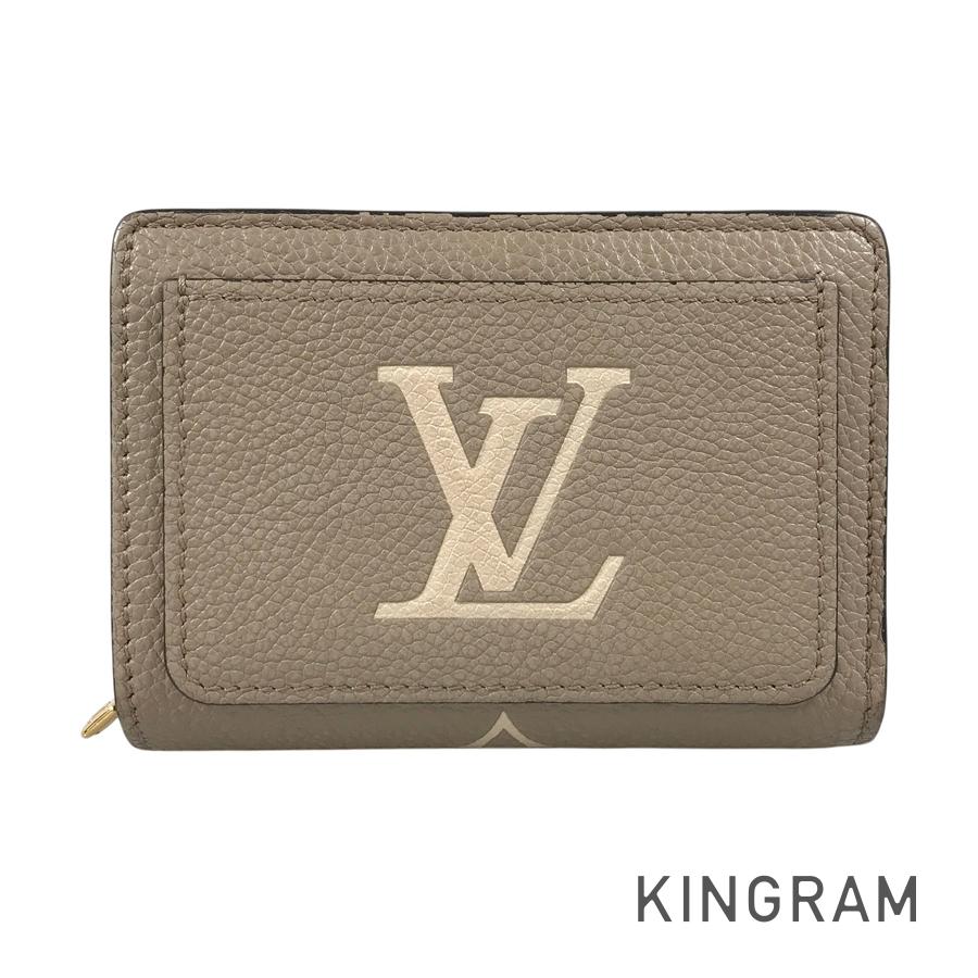 LOUIS VUITTON Monogram Empreinte Bicolor Portefeuille Claire M82370 Bifold wallet