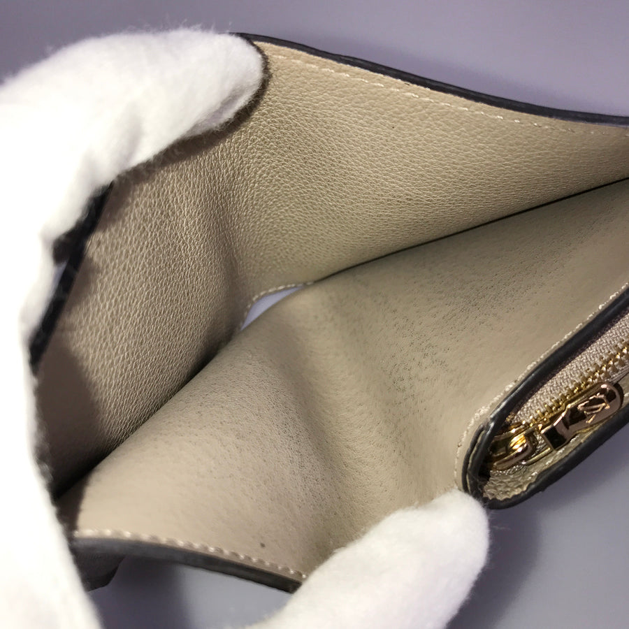 LOUIS VUITTON Monogram Empreinte Bicolor Portefeuille Claire M82370 Bifold wallet