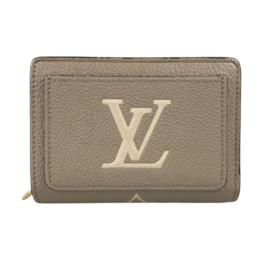 LOUIS VUITTON Monogram Empreinte Bicolor Portefeuille Claire M82370 Bifold wallet