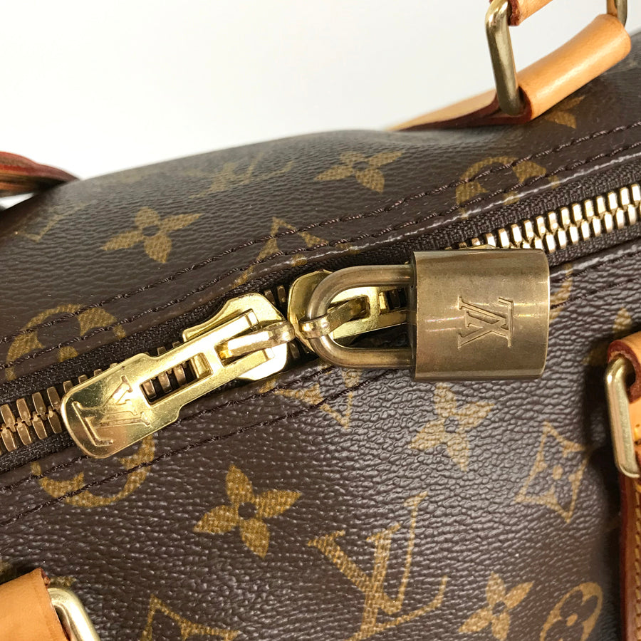 LOUIS VUITTON Monogram Keepall Bandouliere 55 M41414 Boston bag