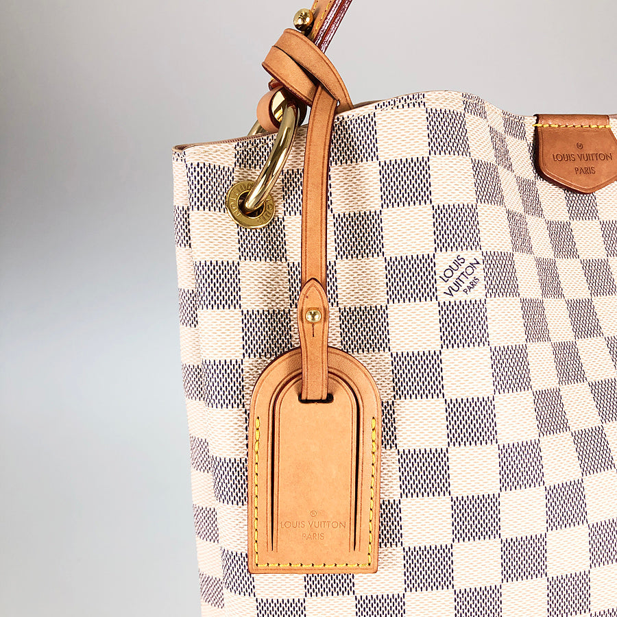 LOUIS VUITTON Damier Azur Graceful PM N42249 Shoulder bag