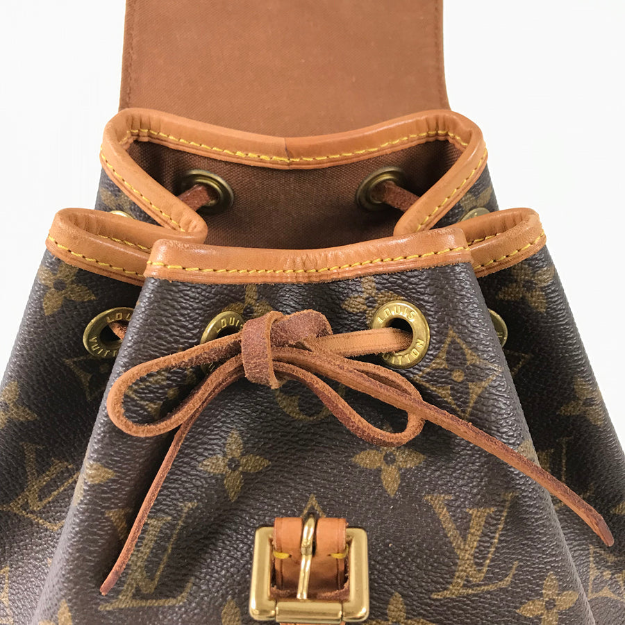 LOUIS VUITTON Monogram Mini Montsouris M51137 Backpack