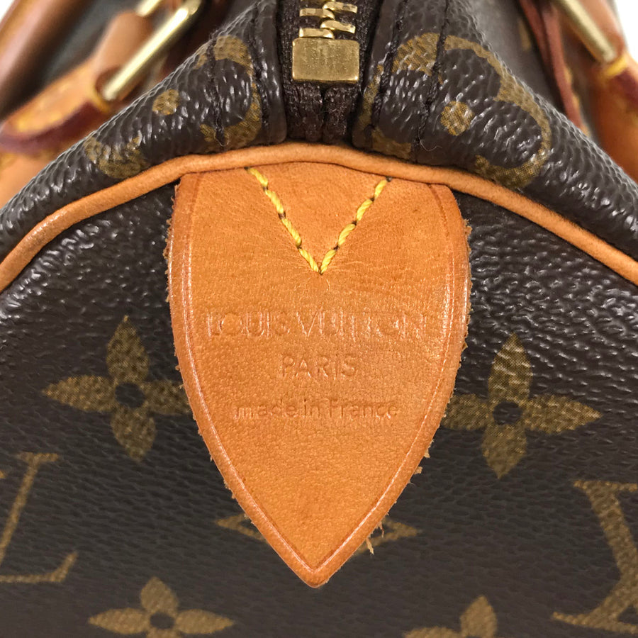 LOUIS VUITTON Monogram Speedy 25 M41528 Hand bag