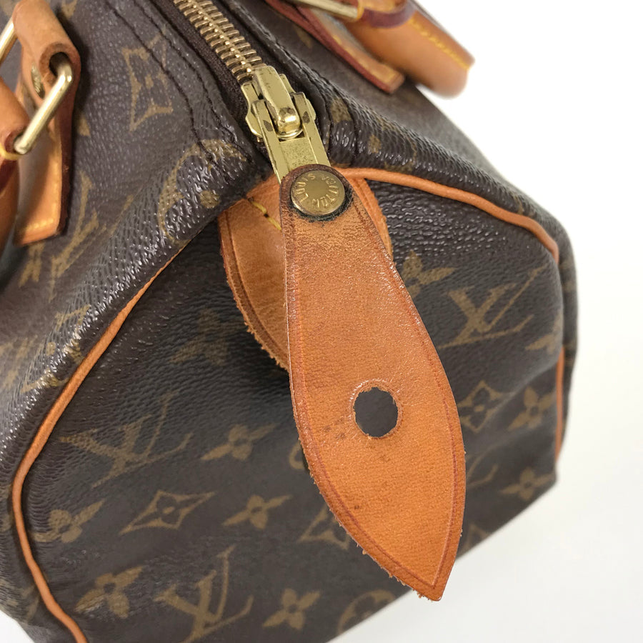 LOUIS VUITTON Monogram Speedy 25 M41528 Hand bag