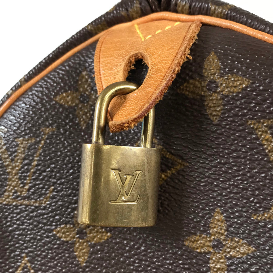 LOUIS VUITTON Monogram Speedy 25 M41528 Hand bag