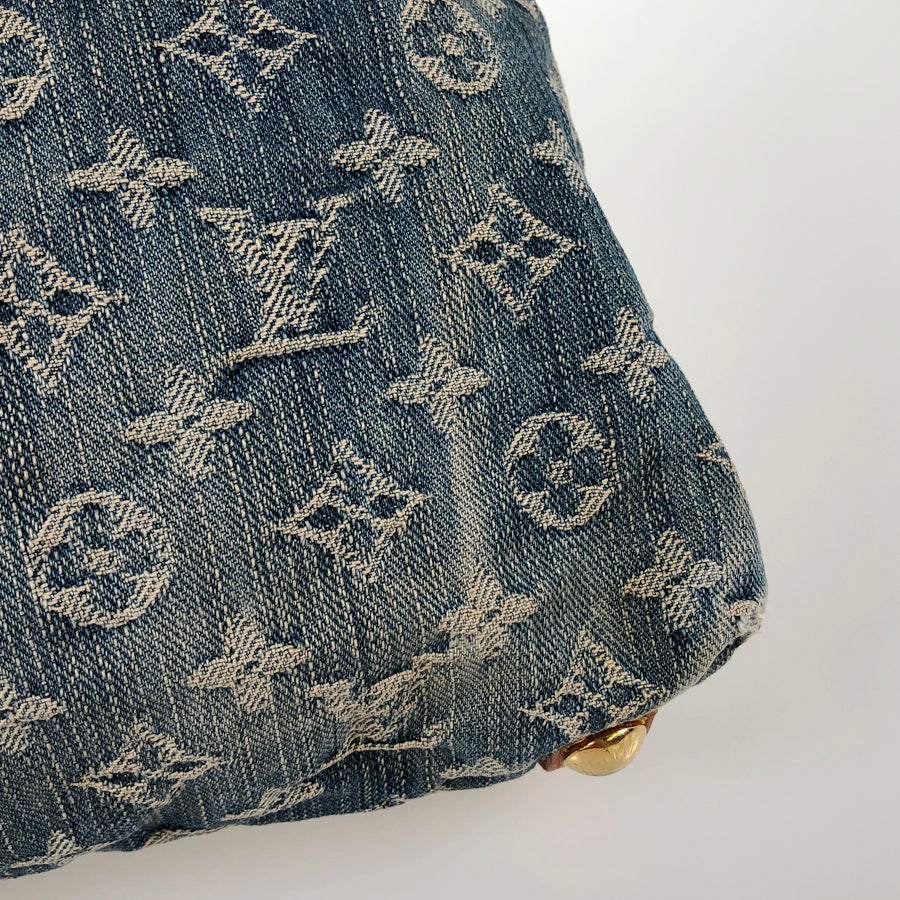 LOUIS VUITTON Monogram Denim Baggy PM M95049 Shoulder bag