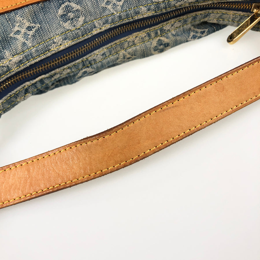 LOUIS VUITTON Monogram Denim Baggy PM M95049 Shoulder bag
