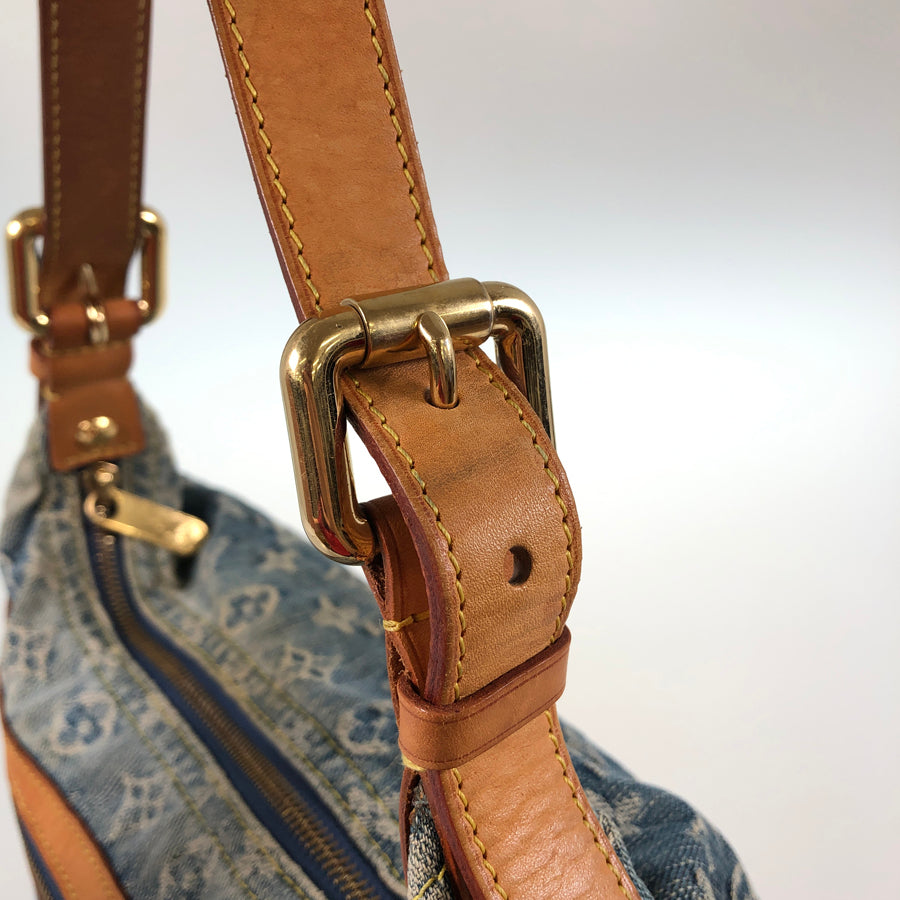 LOUIS VUITTON Monogram Denim Baggy PM M95049 Shoulder bag