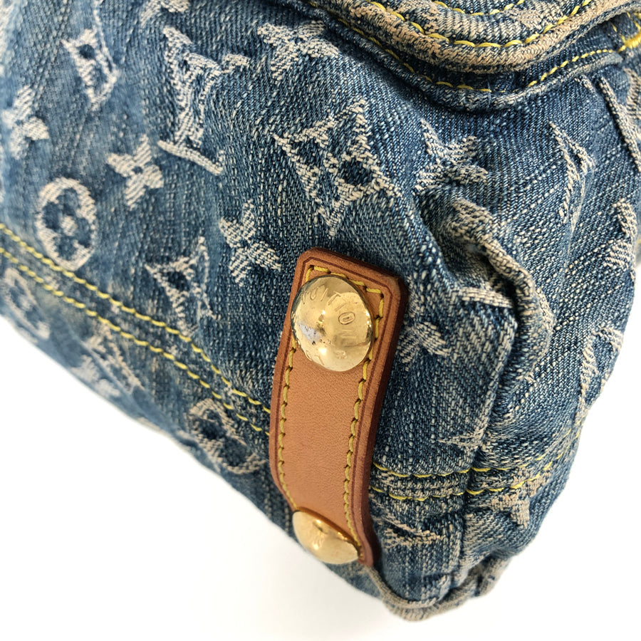 LOUIS VUITTON Monogram Denim Baggy PM M95049 Shoulder bag