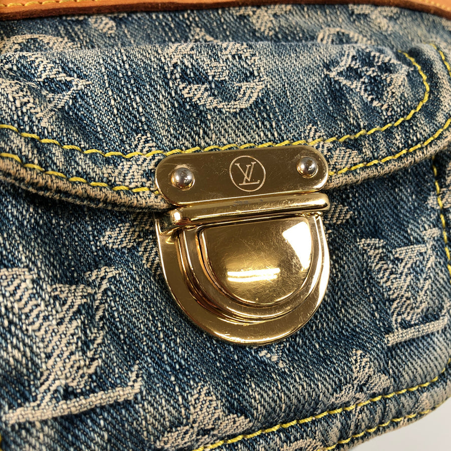 LOUIS VUITTON Monogram Denim Baggy PM M95049 Shoulder bag