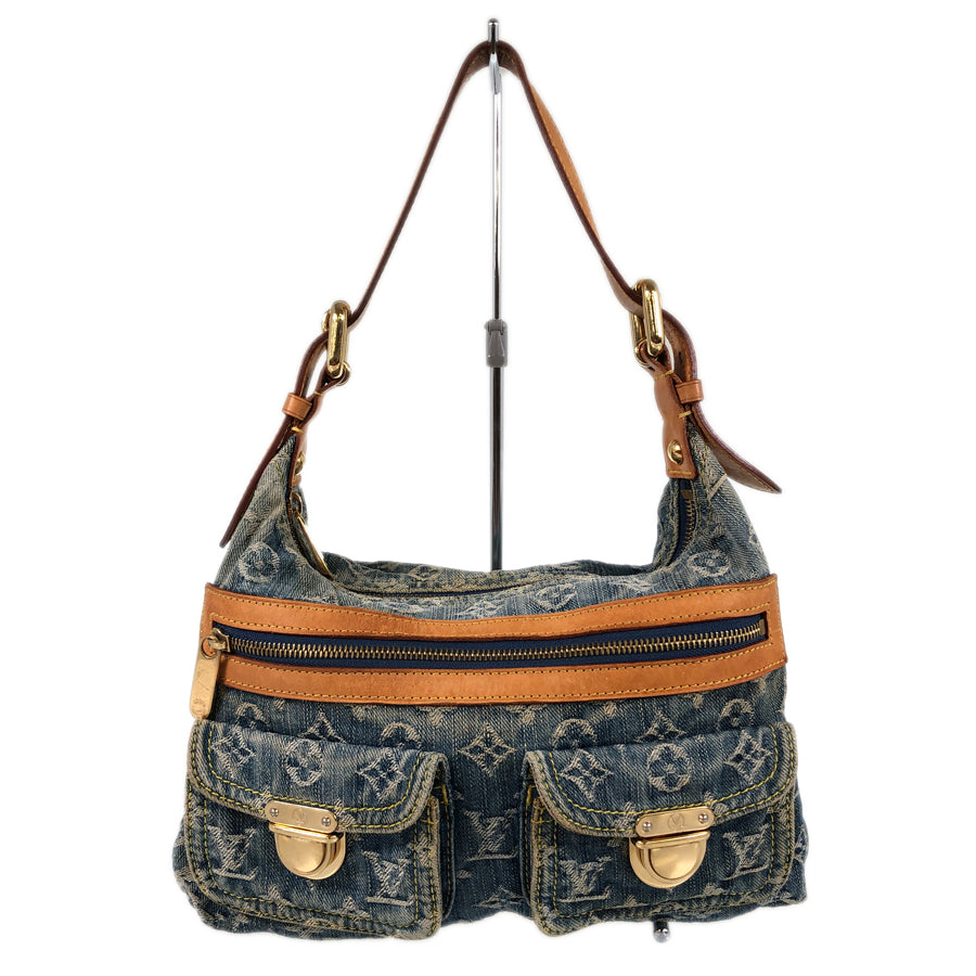 LOUIS VUITTON Monogram Denim Baggy PM M95049 Shoulder bag