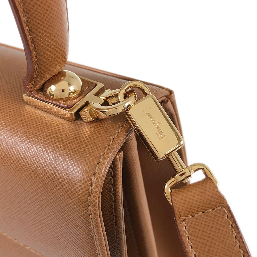 Salvatore Ferragamo Gancini AQ-21 2193 Hand bag
