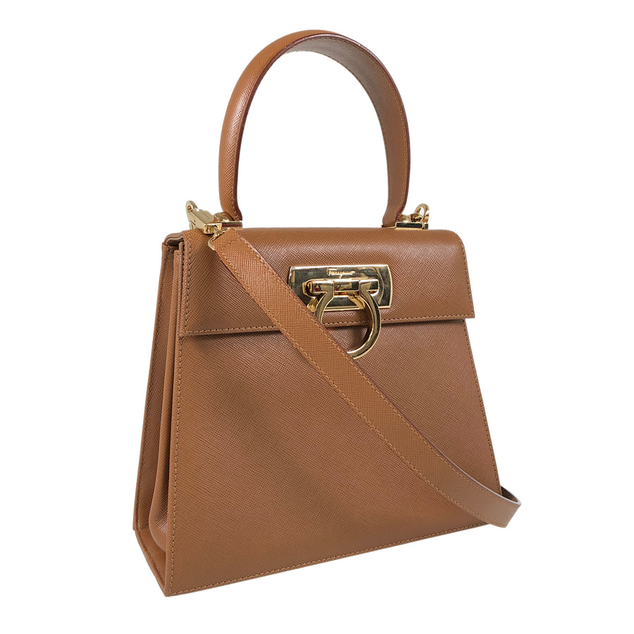 Salvatore Ferragamo Gancini AQ-21 2193 Hand bag