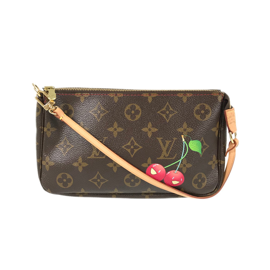 LOUIS VUITTON Monogram Cherry Pochette Accessoires M95008 Pouch