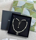 Chanel 23A star pearl necklace