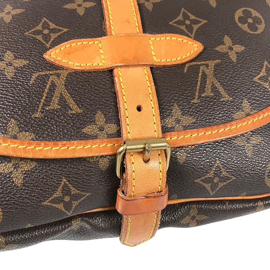 LOUIS VUITTON Monogram Saumur 30 M42256 Shoulder bag