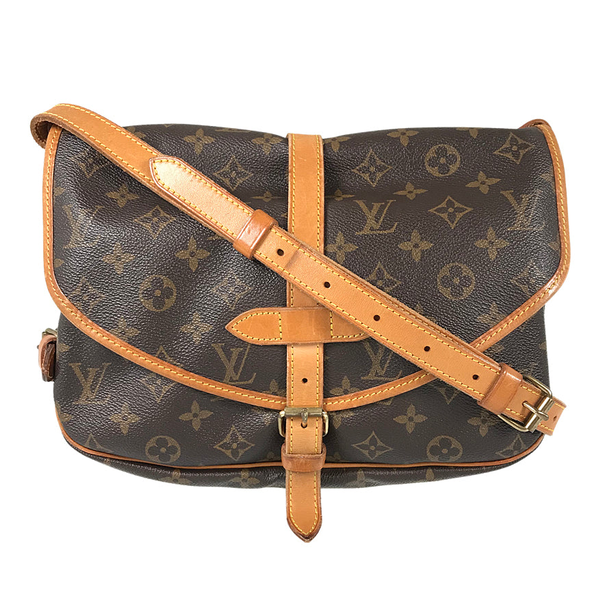 LOUIS VUITTON Monogram Saumur 30 M42256 Shoulder bag